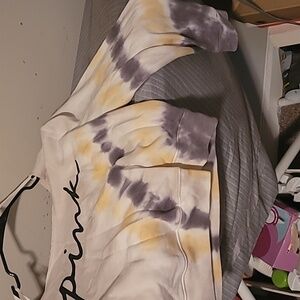 New Vs Pink off shoulder crop sweater